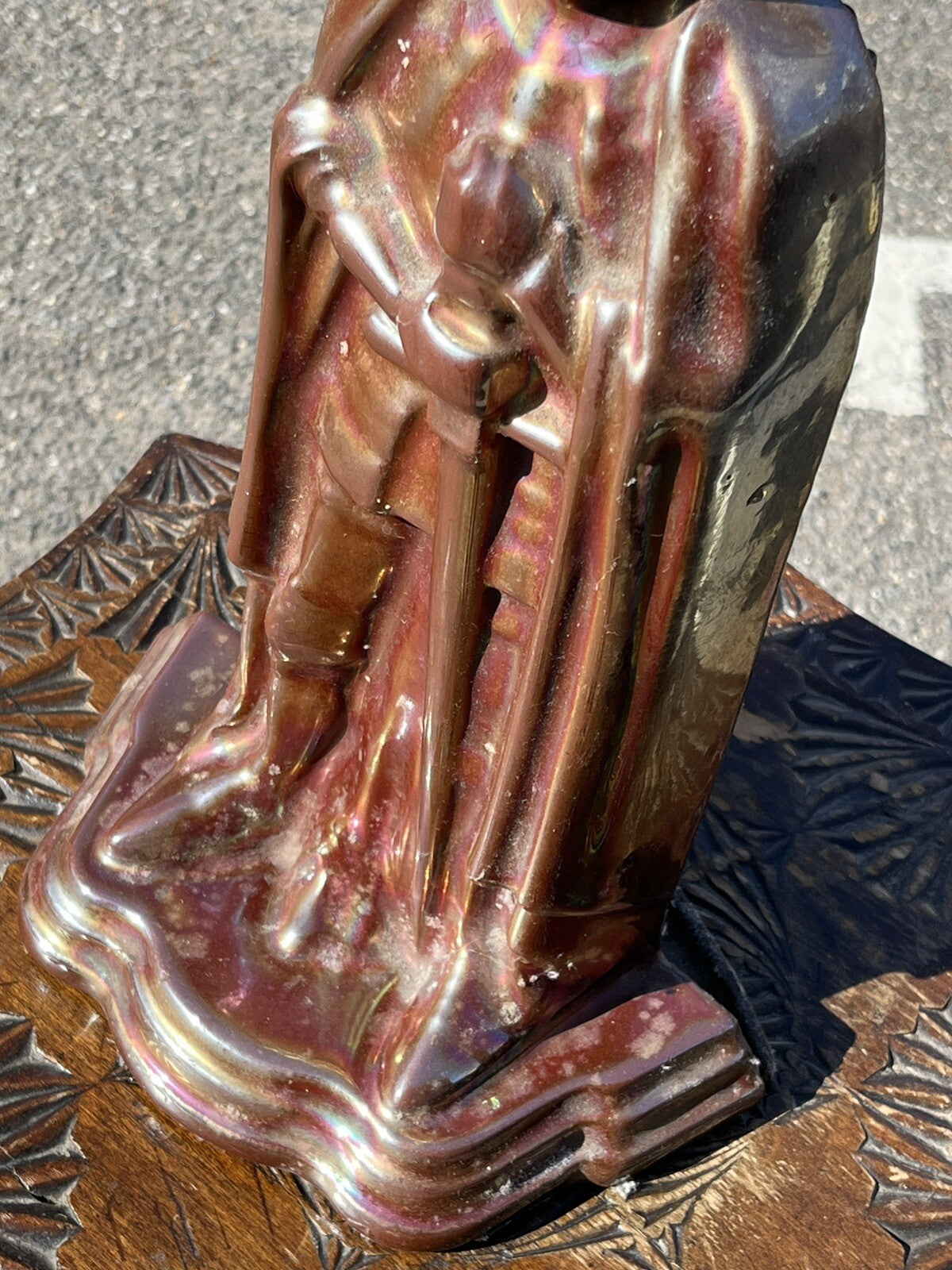 Art Deco Fireside Tools In The Form Of A Knight
