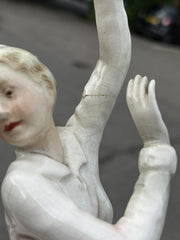 Art Deco Porcelain Skater