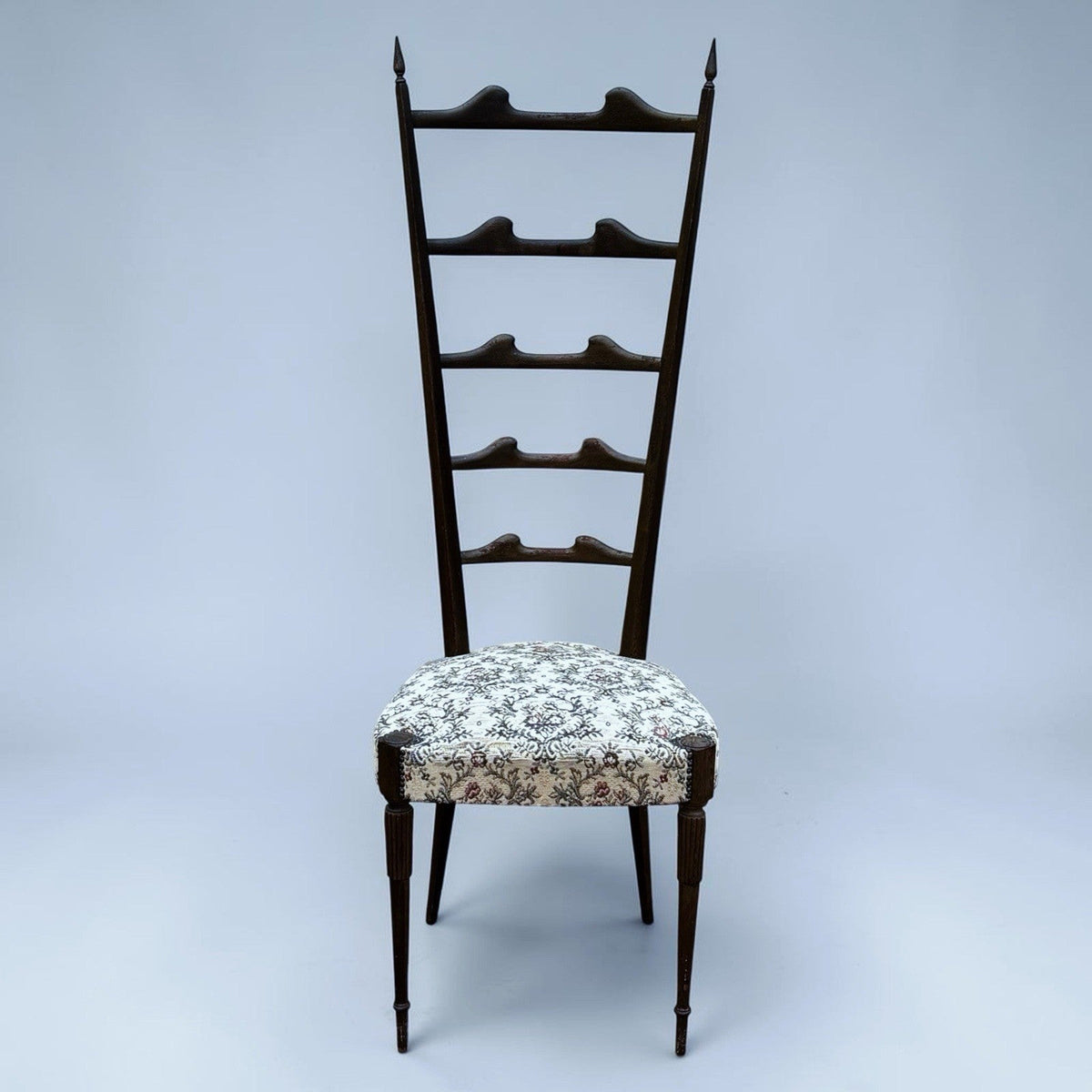 1950's Mid Century Ponti High Back Chair