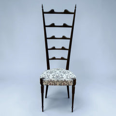 1950's Mid Century Ponti High Back Chair
