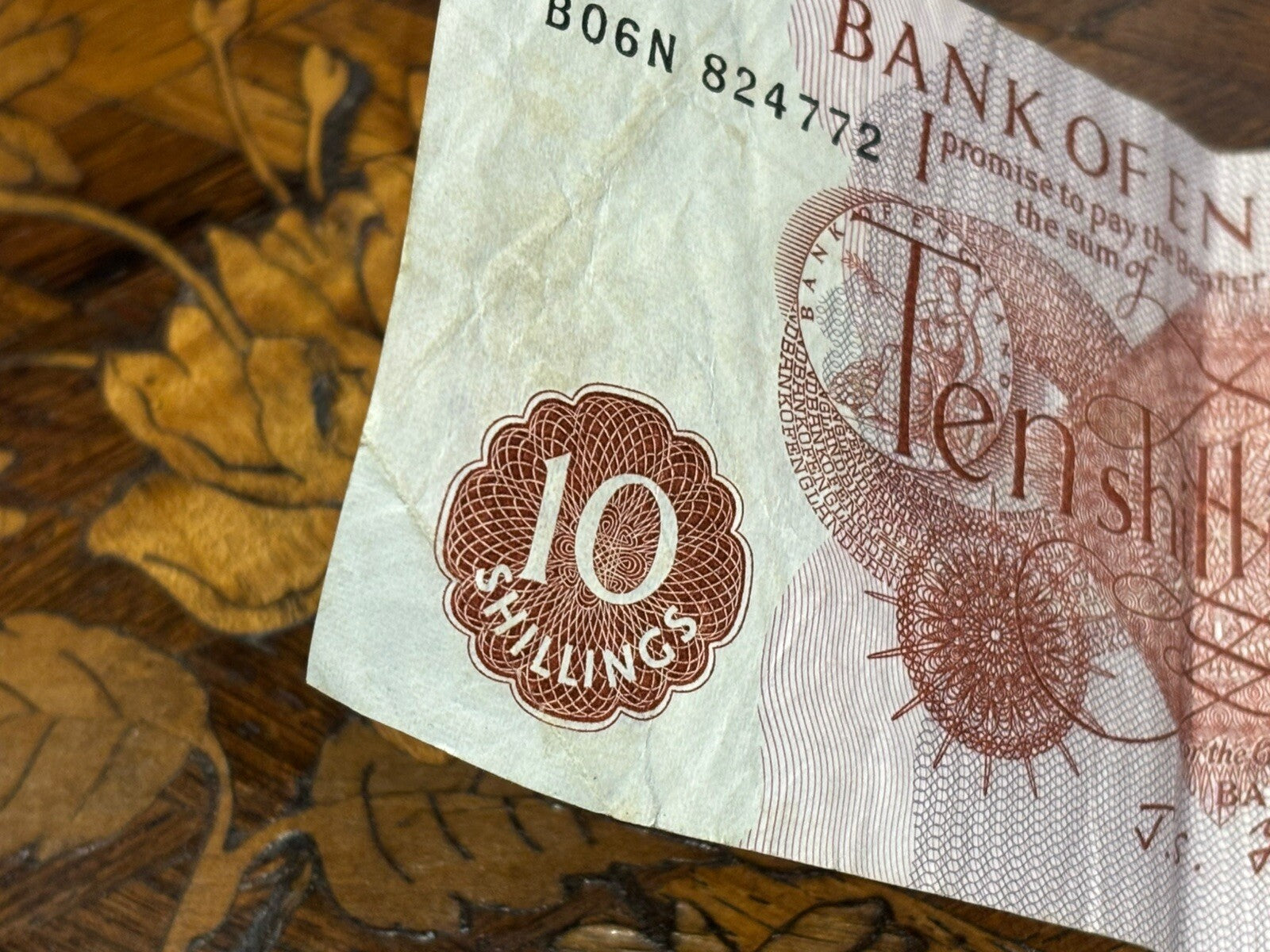 1960's 10 Shillings Note