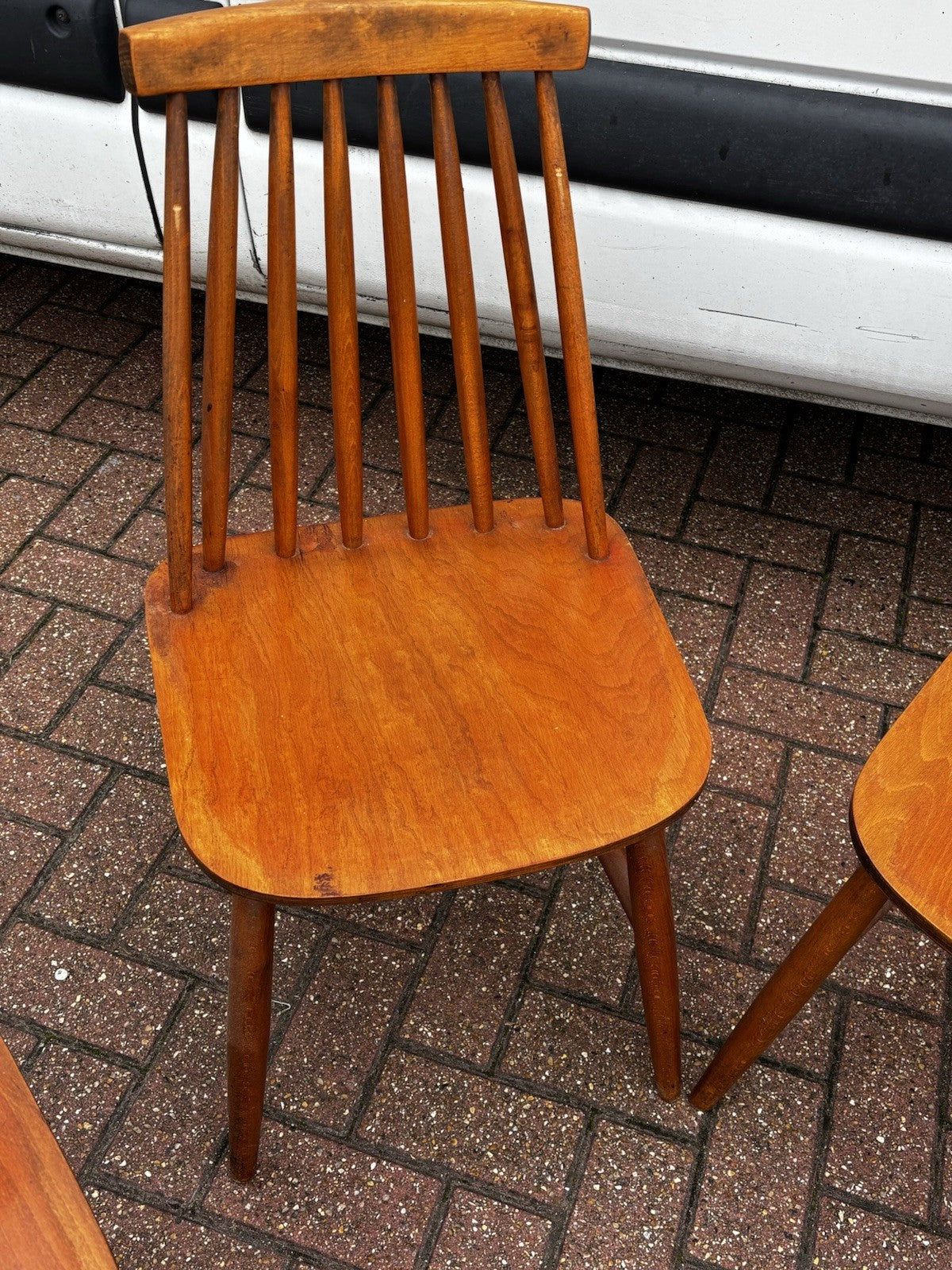 4 Mid Century Dining Chairs.