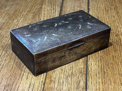 1920's Brass Cigarette Box