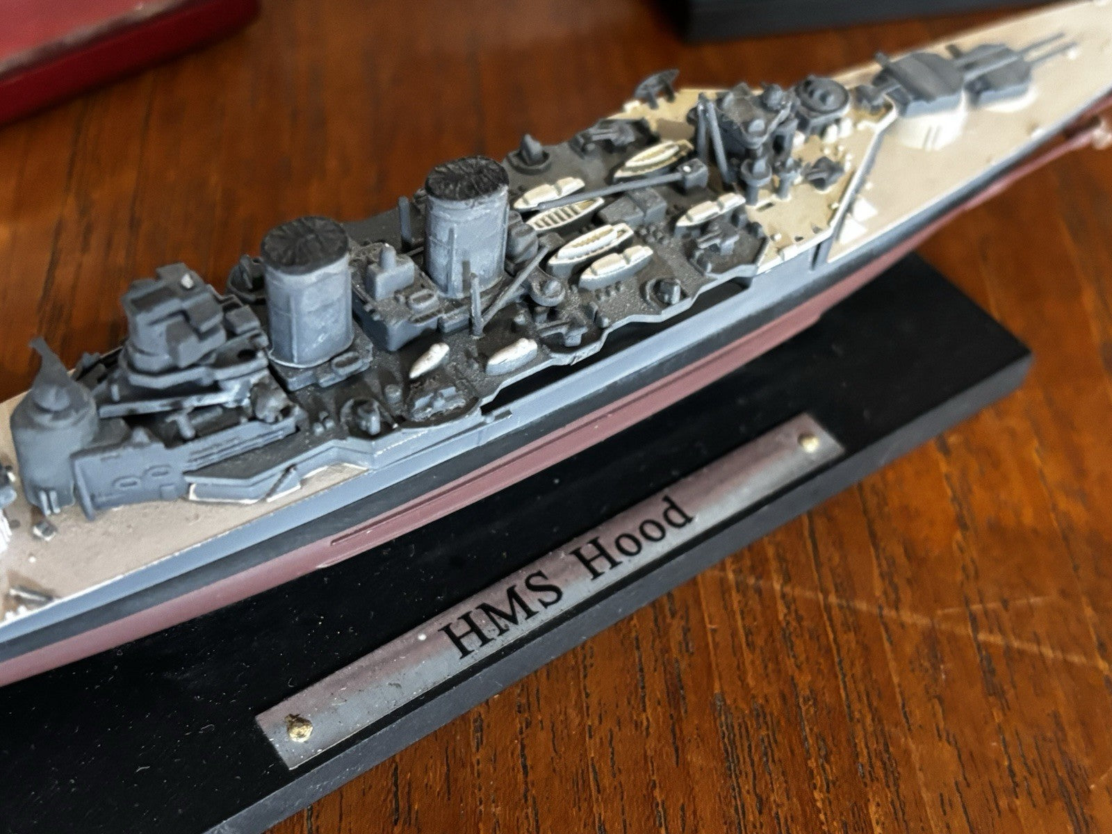 3 Battleships:- HMS Hood, USS Missouri & The Bismark