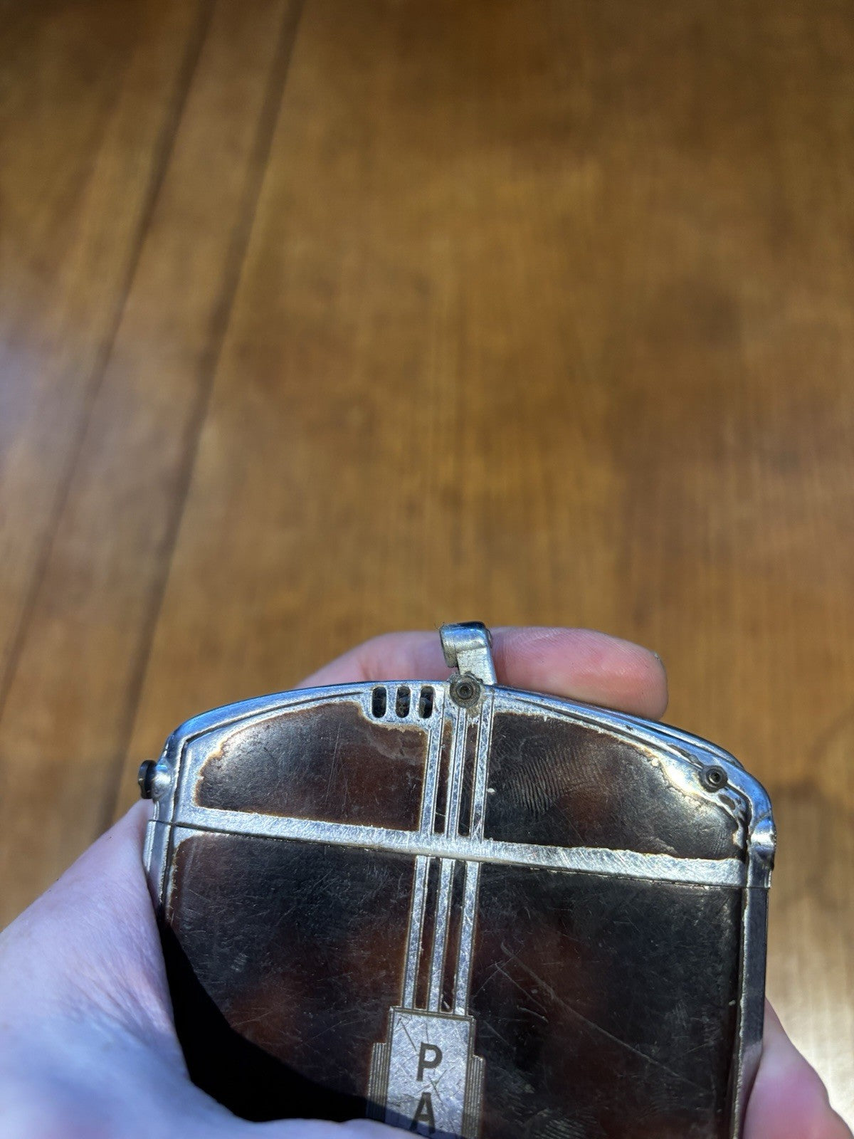 Art Deco Ronson Lighter Cigarette Case