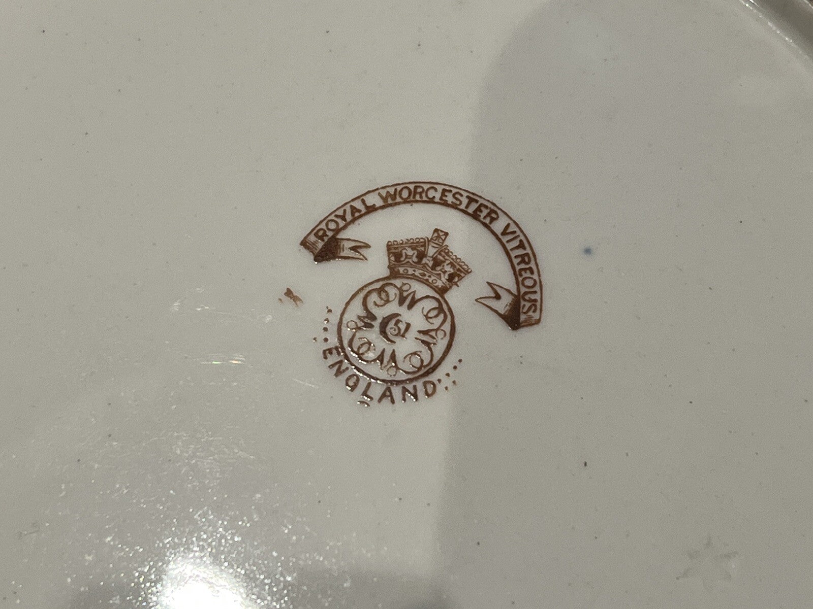 3 Royal Worcester Vitreous Antique Soups Bowls
