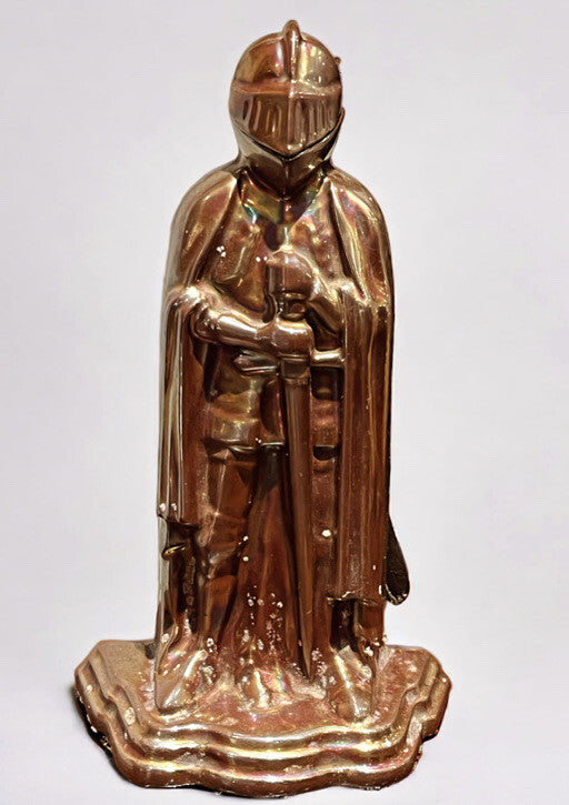 Art Deco Fireside Tools In The Form Of A Knight