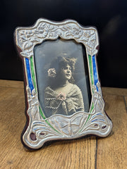 Art Noveau Style Silver Photo Frame
