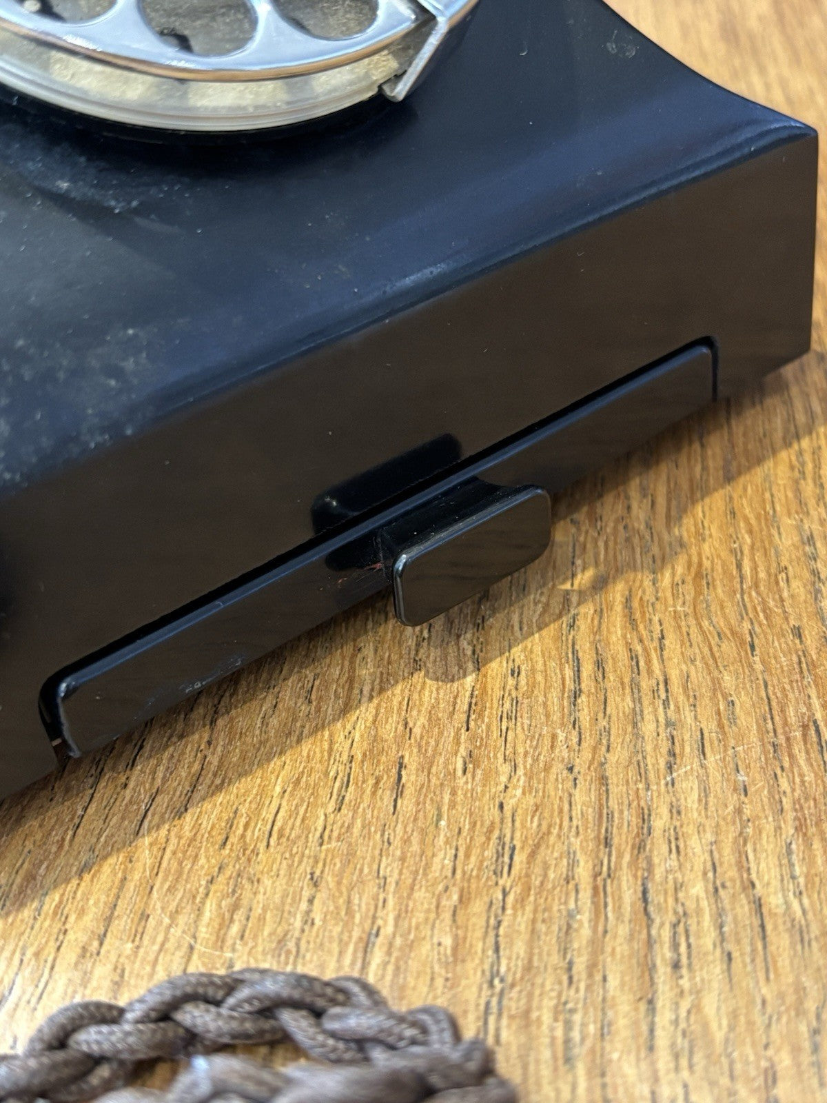 Bakelite Telephone, Call Exchange With Drawer And Been Converted.