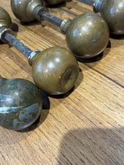 Antique Brass Door Handles- 4 Pairs
