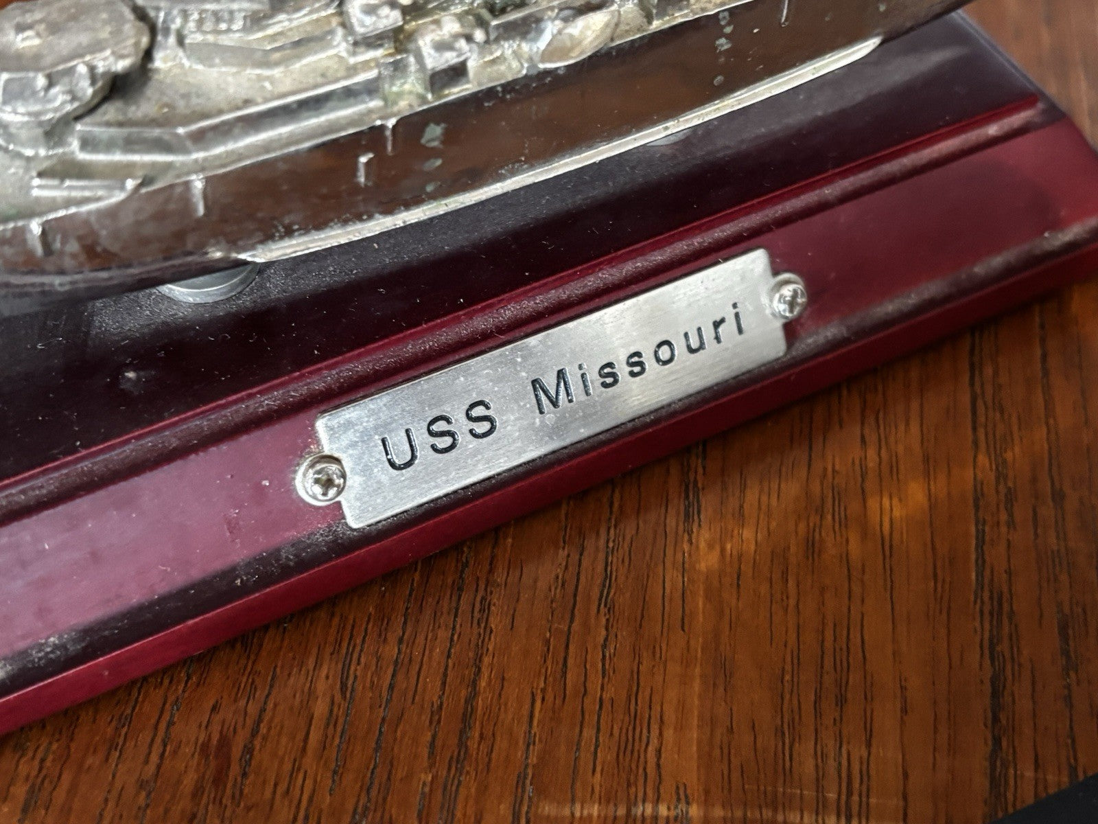 3 Battleships:- HMS Hood, USS Missouri & The Bismark
