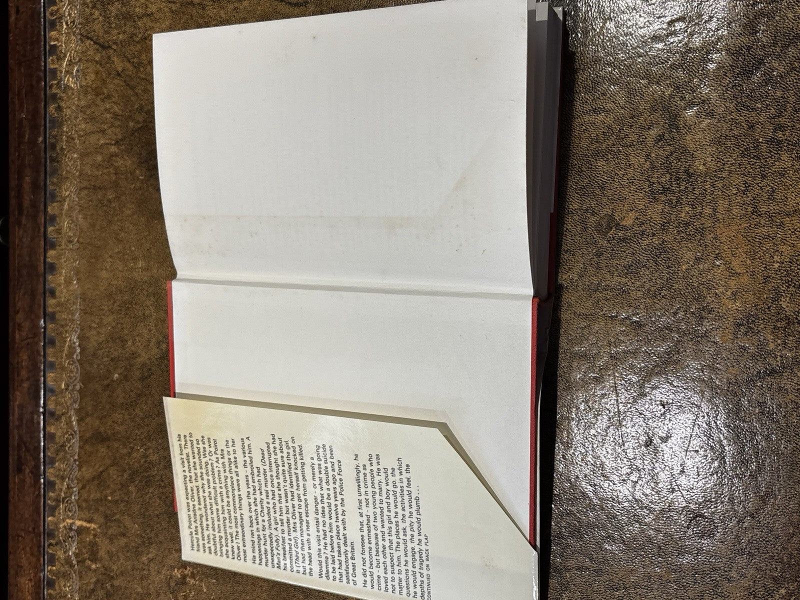 Agatha Christie. Elephants Can Remember, A Hercule Poirot Story. 1972 Hardback