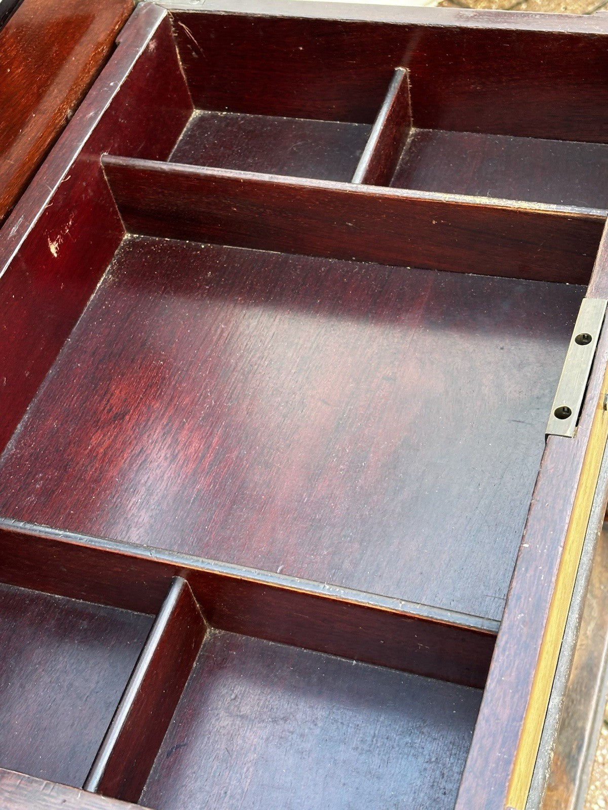 Antique Marquetry Dressing Jewellery Table