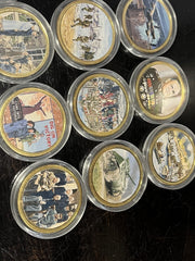 A-Z World War 2 Commemorative Coin Set