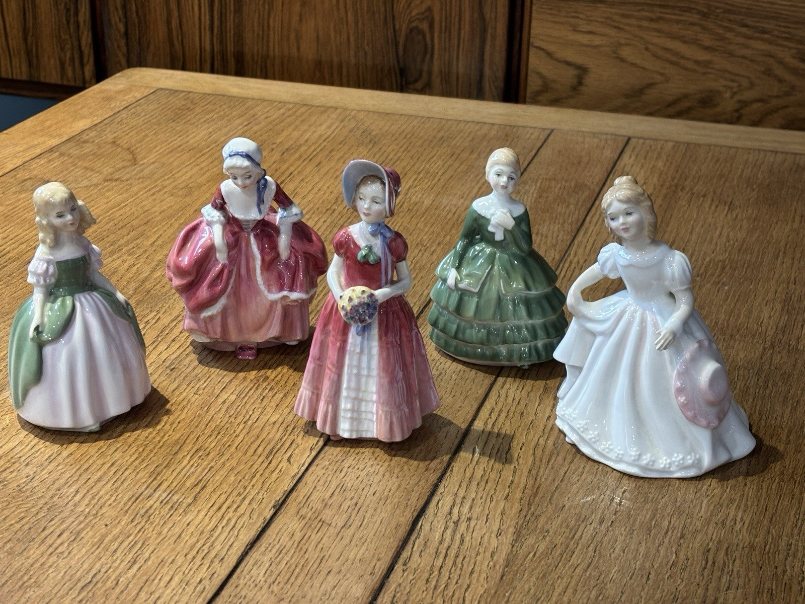 5 Royal Doulton Lady  Figurines