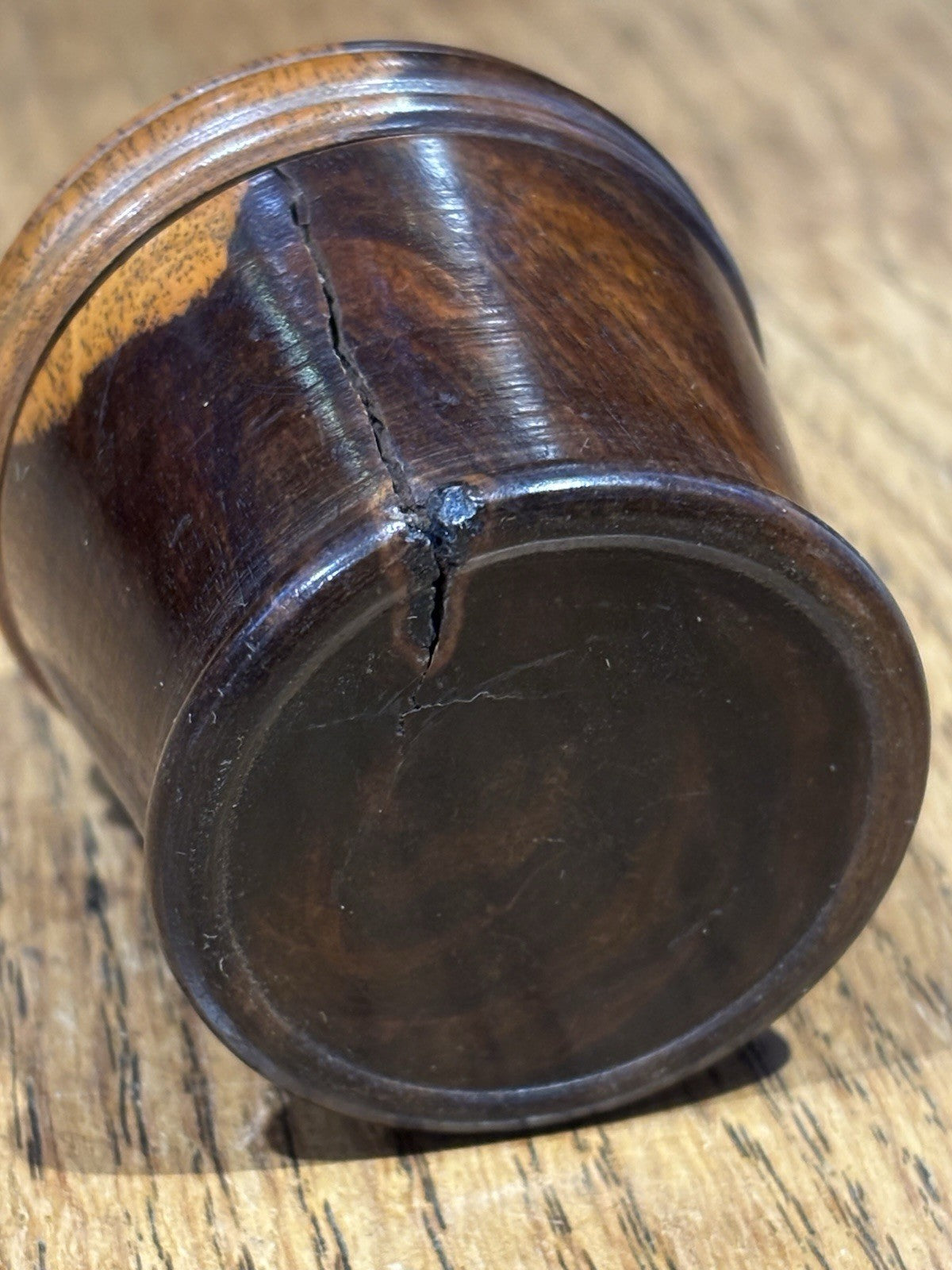 19th Century Lignum Vitae String Box
