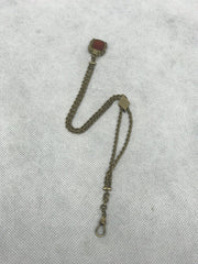 A Gold Plated Pocket Watch Chain