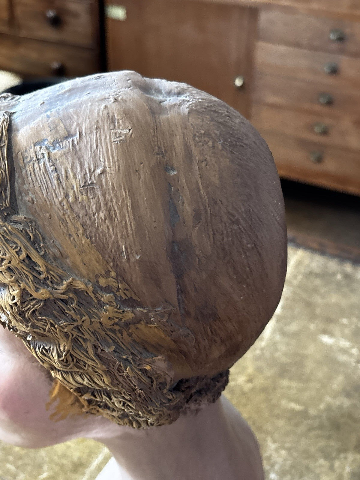 Art Deco Mannequin/ Milliners Head, Heavy Pottery Model, Superb Quality