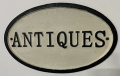 Antique Shop Cast Iron Sign. Ship Worldwide