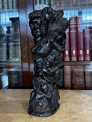 Antique Carved Tree Of Life African figure