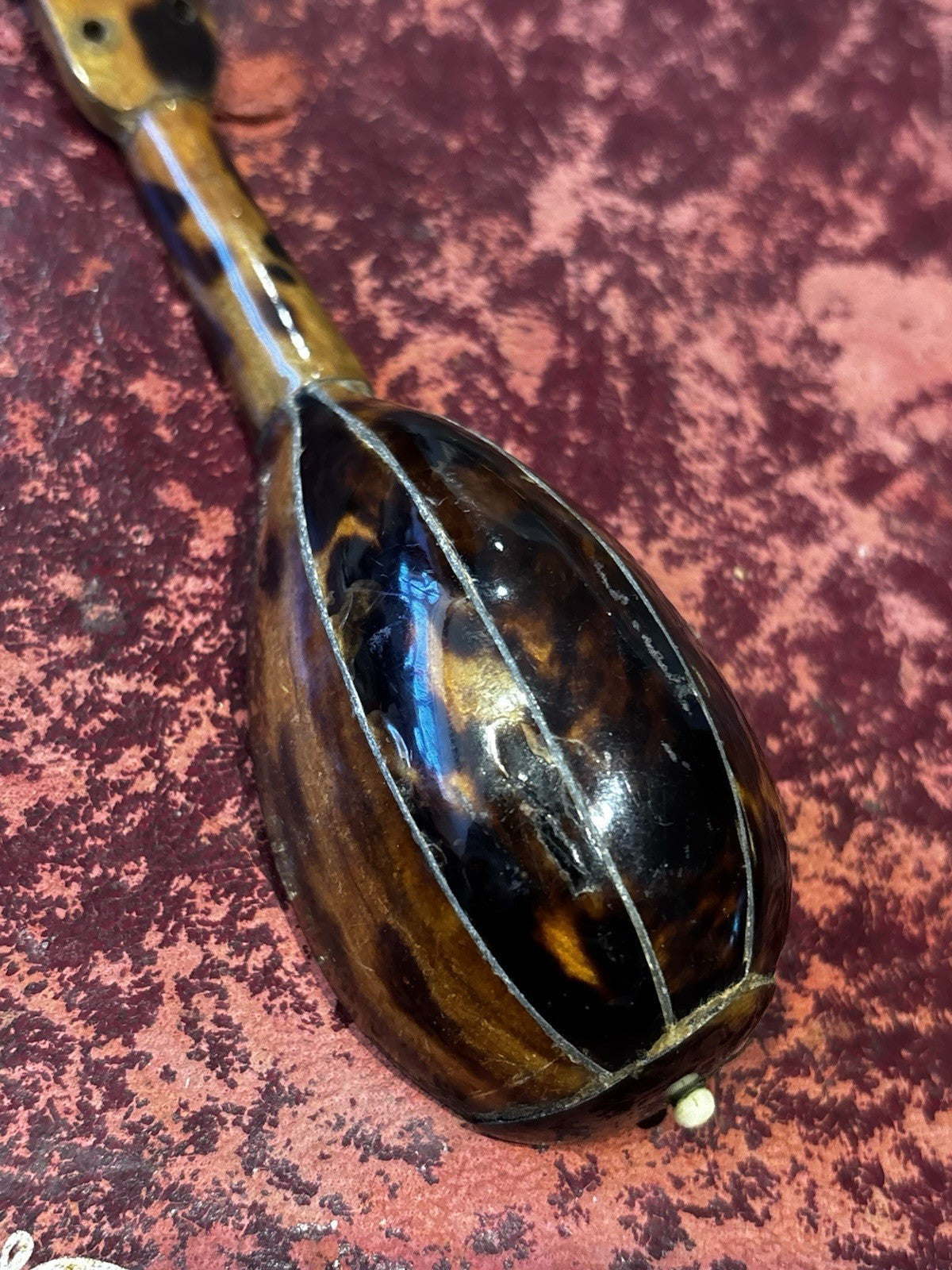 Antique Wooden Miniature Mandolin