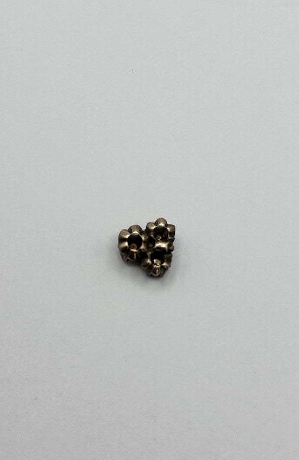 Antique Mine Cut Diamonds Set In 9ct Gold
