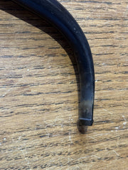 Antique Calabash Pipe with Silver Band