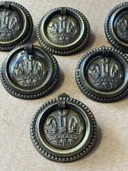 Antique Brass Handles.