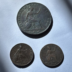 3 Early British Coins
