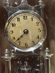 1930's Chrome Year Going Anniversary Clock. Ship Worldwide