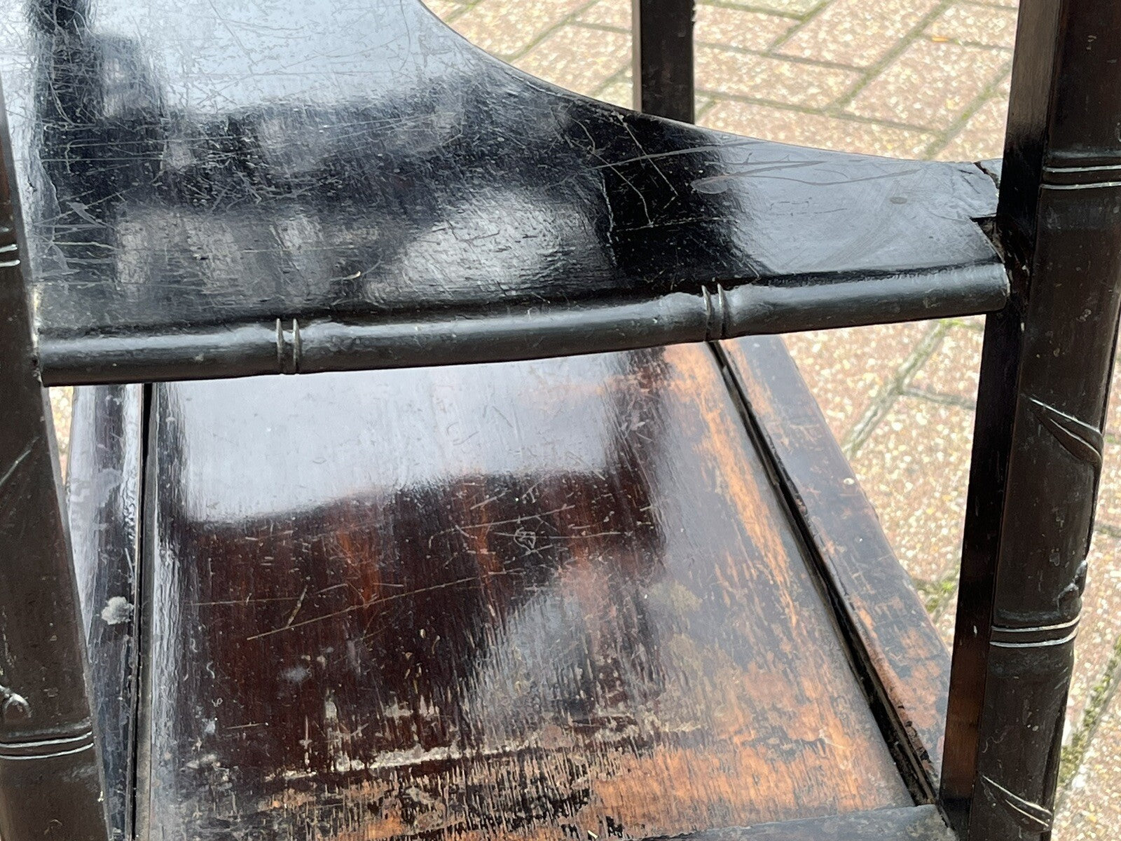 19th Century Chinese Hardwood Table With Drawer
