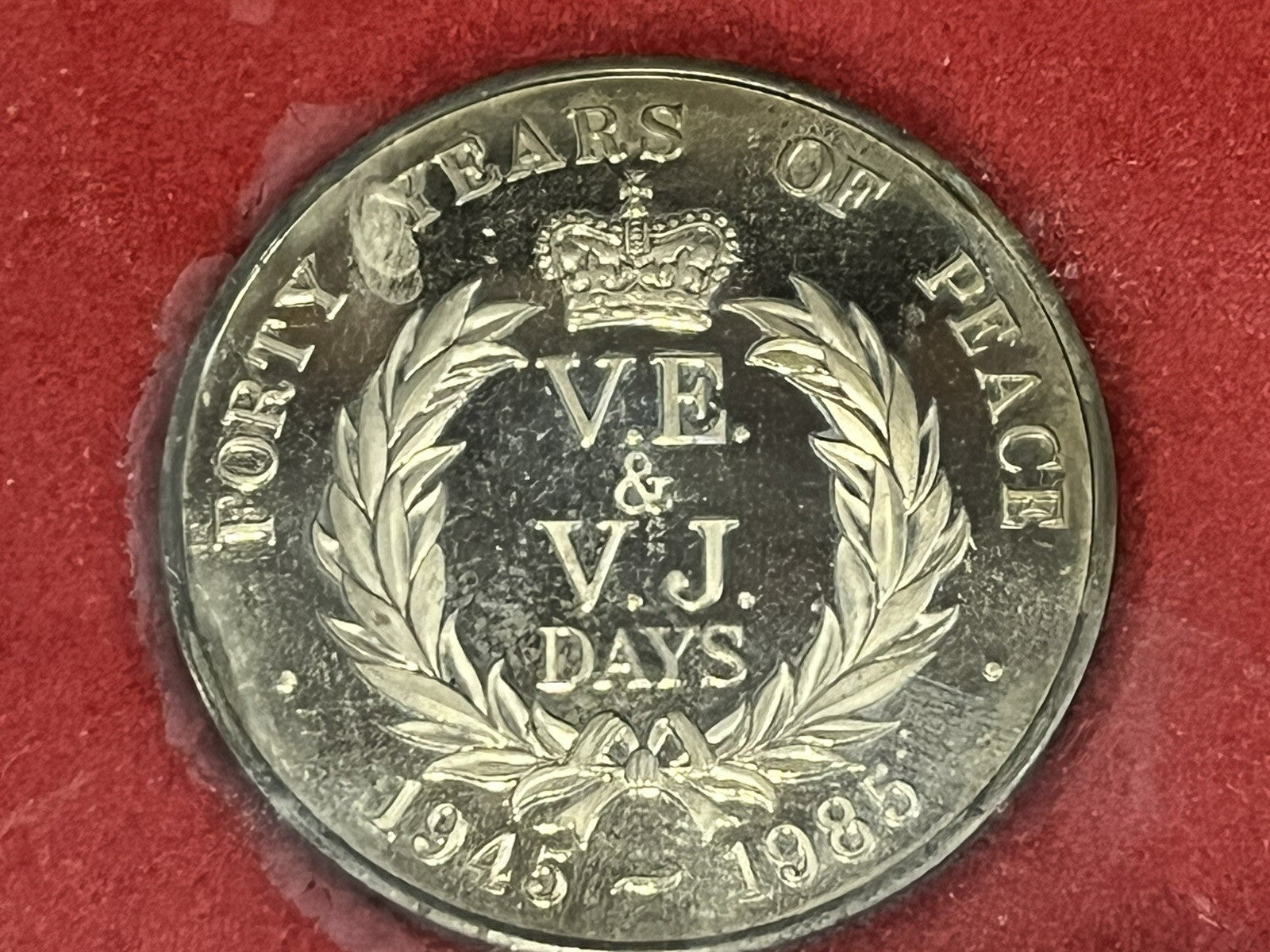 40 Years Of Peace, VE & VJ Days Set