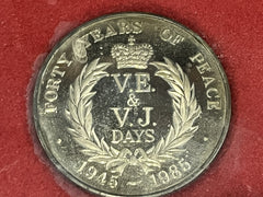40 Years Of Peace, VE & VJ Days Set
