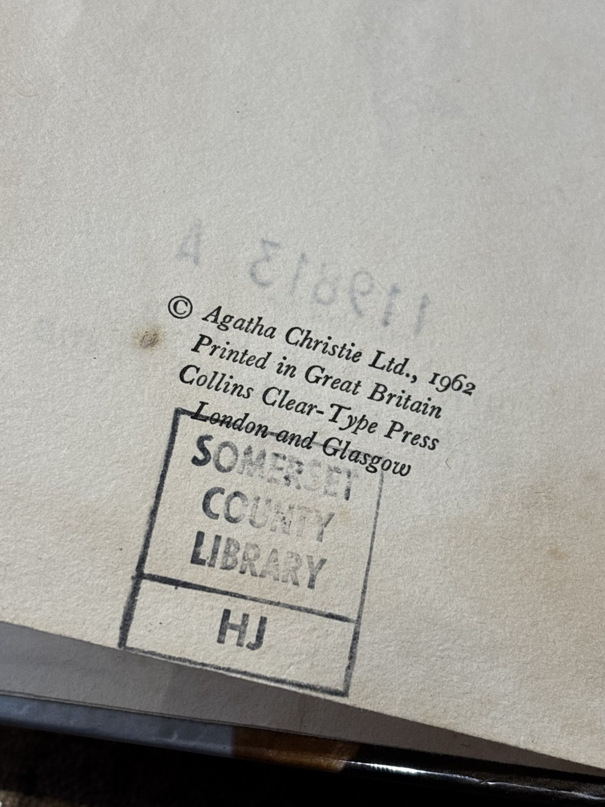 Agatha Christie. The Mirror Crack'd From Side To Side. 1963 Hardback