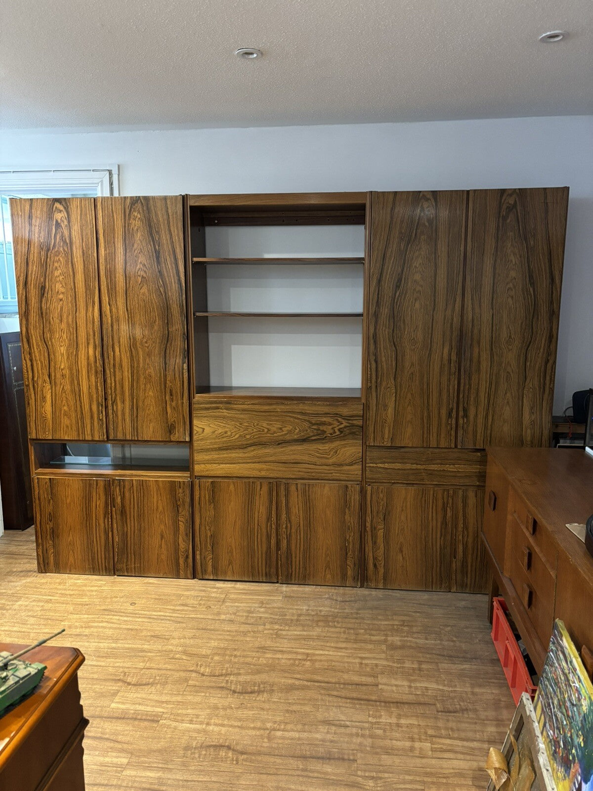 Archie Shine Rosewood Cocktail Cabinet, Display Cabinet, Shelves & Cupboards.