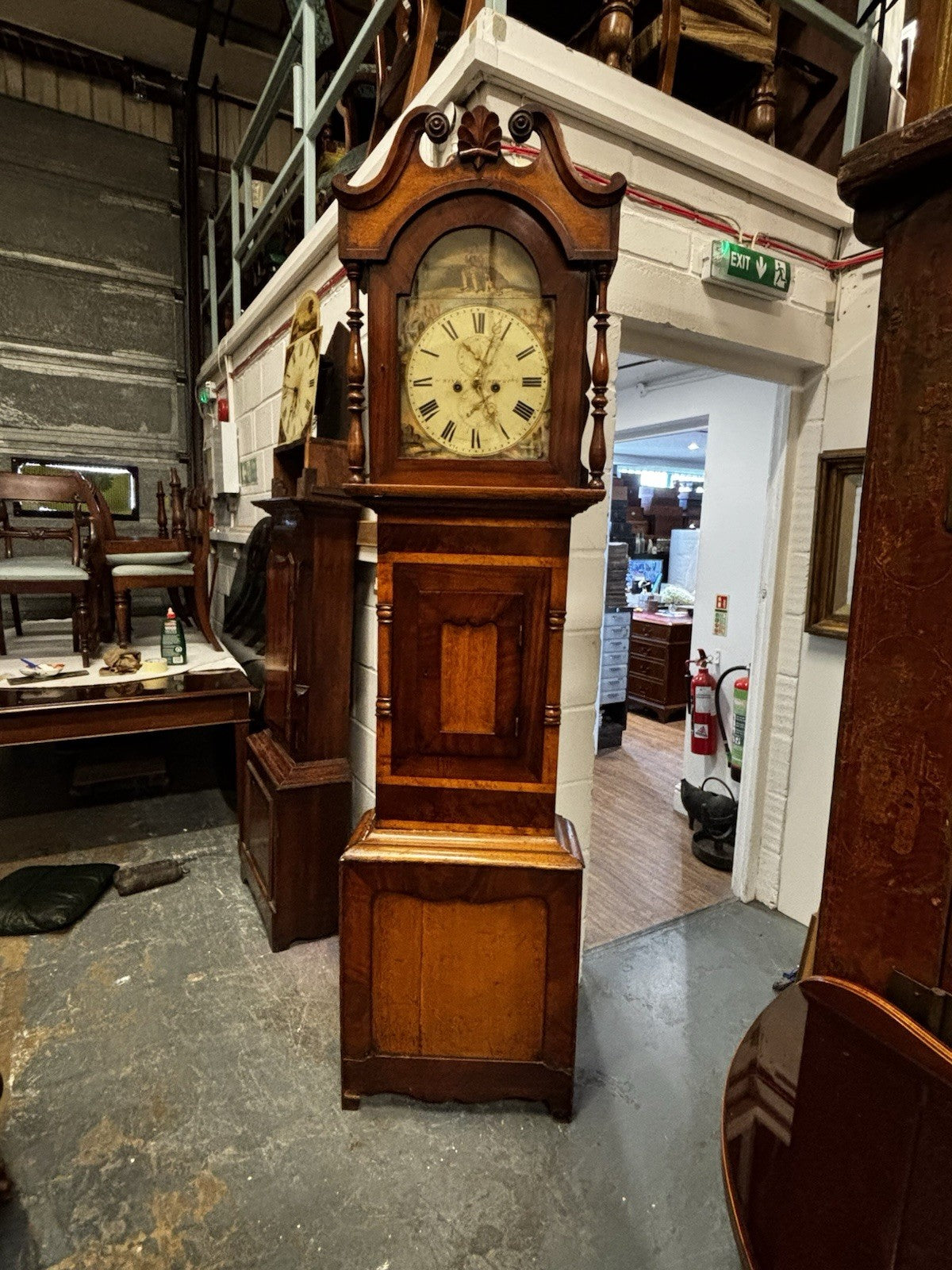 8 Day Longcase Clock, By W Windle Of Stockton