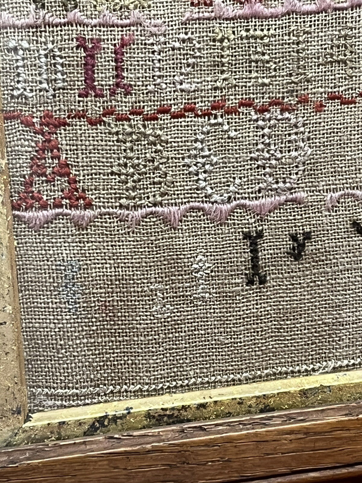 Antique Sampler