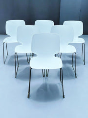 6  Pedrali - Babila Dining Chairs.