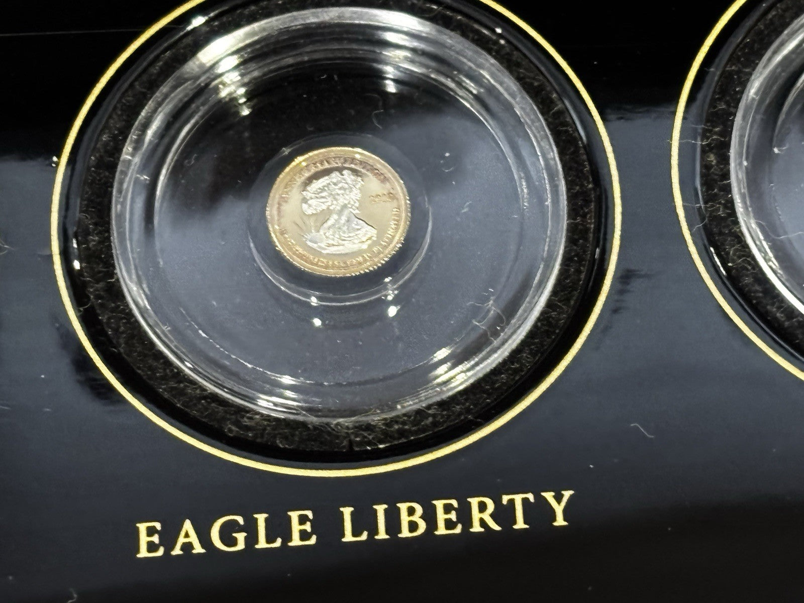 7 Half Gram Gold Coin Set, 2019 Anniversary Cased Edition.  3.5 G .999 Fine Gold