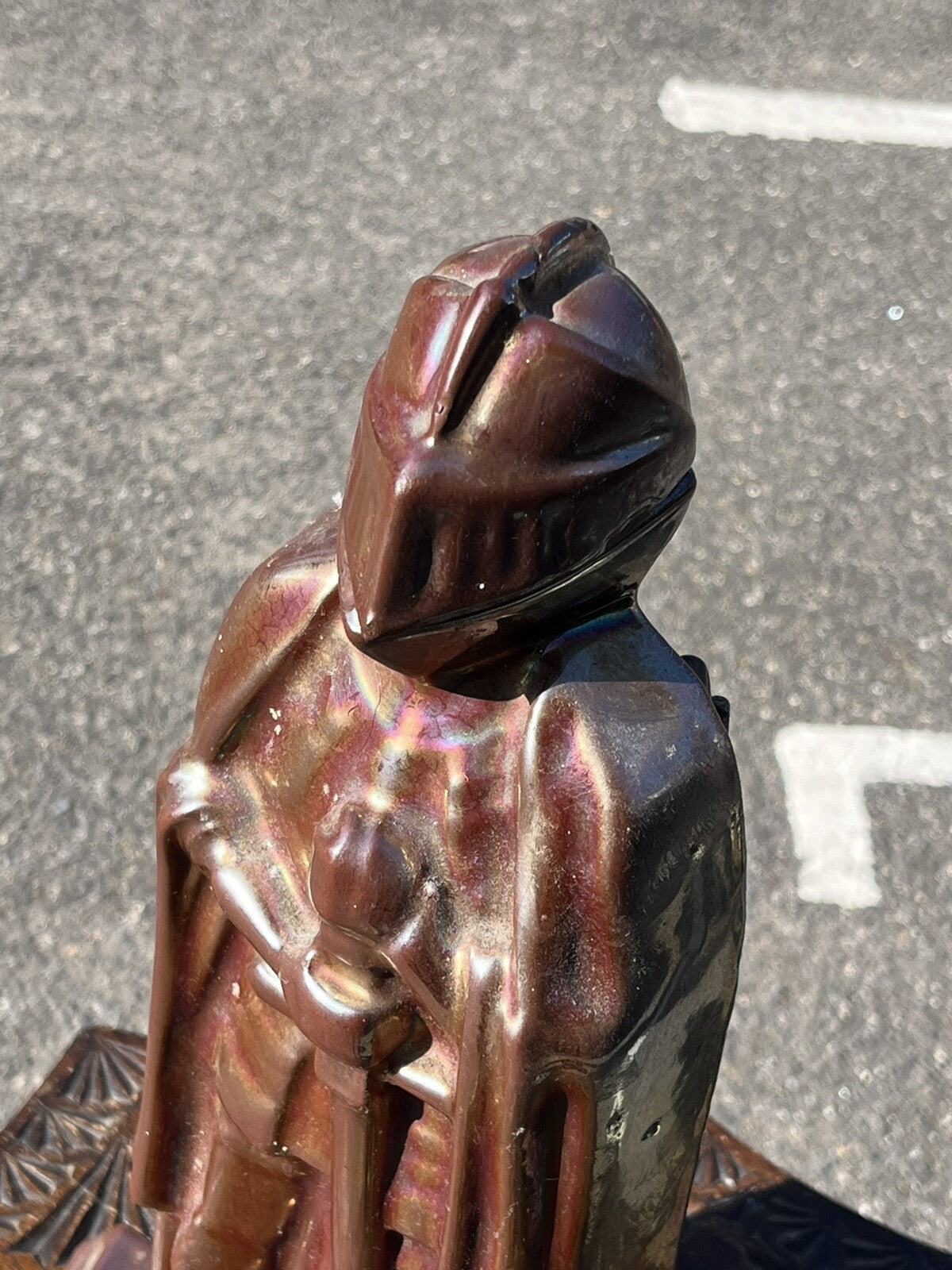 Art Deco Fireside Tools In The Form Of A Knight