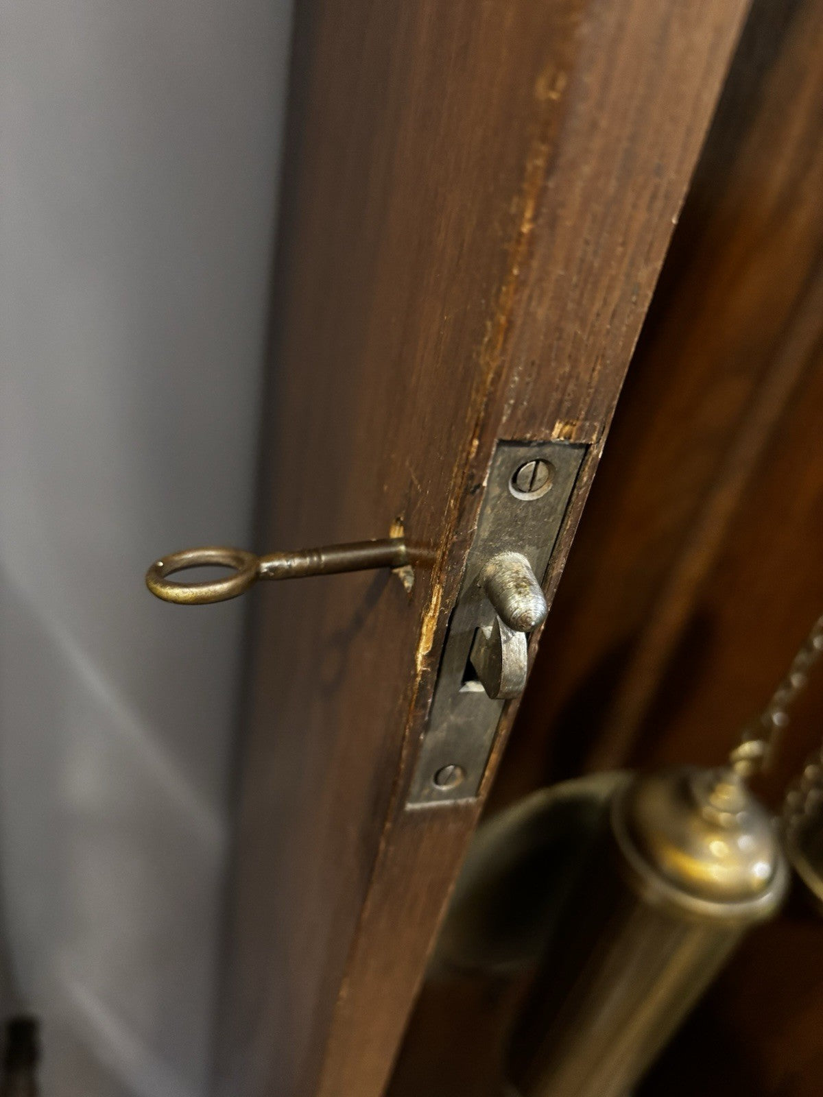 Art Noveau Oak Grandfather/ Longcase Clock