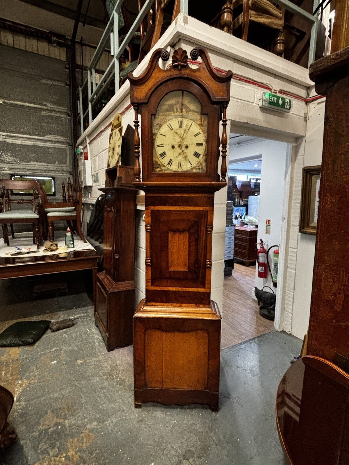8 Day Longcase Clock, By W Windle Of Stockton
