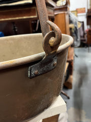 Antique Brass Jam Pan / Bucket