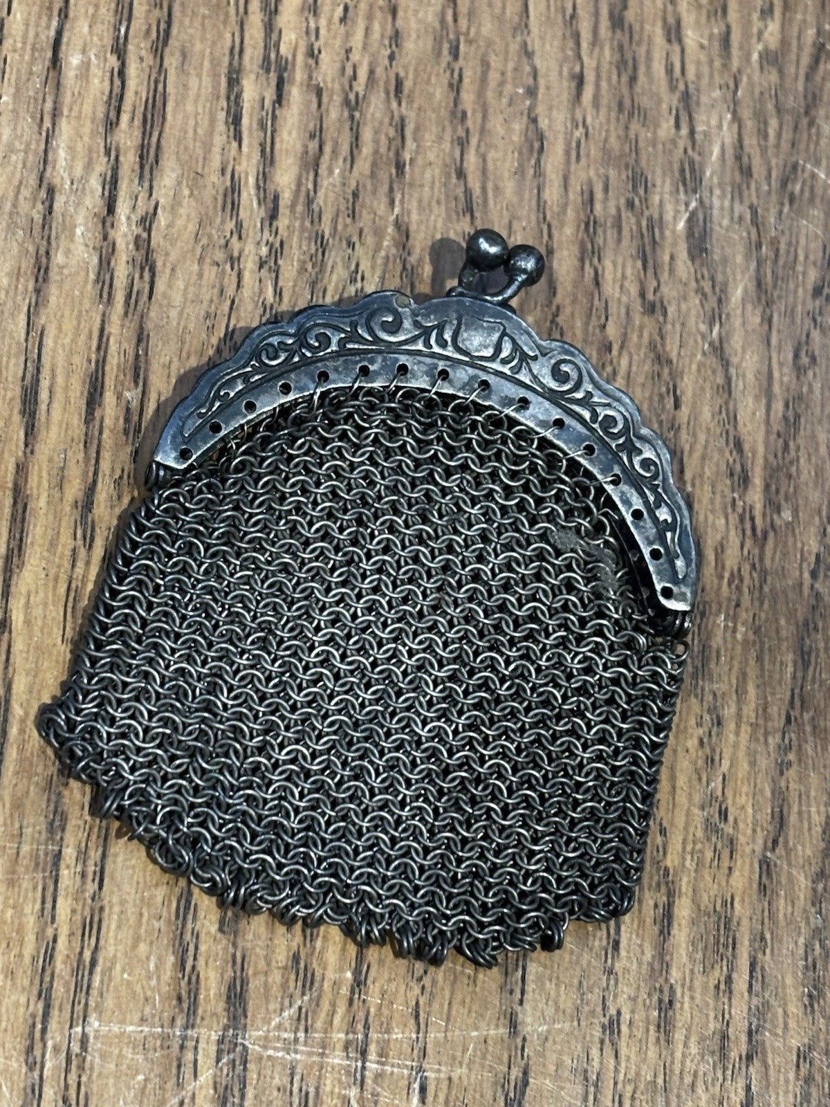 Antique Silver Coin Purse
