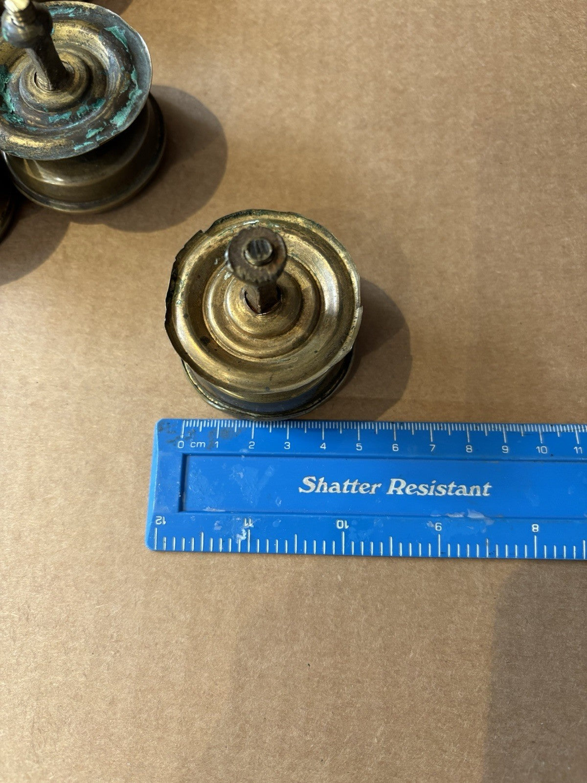 Antique Brass Handles.