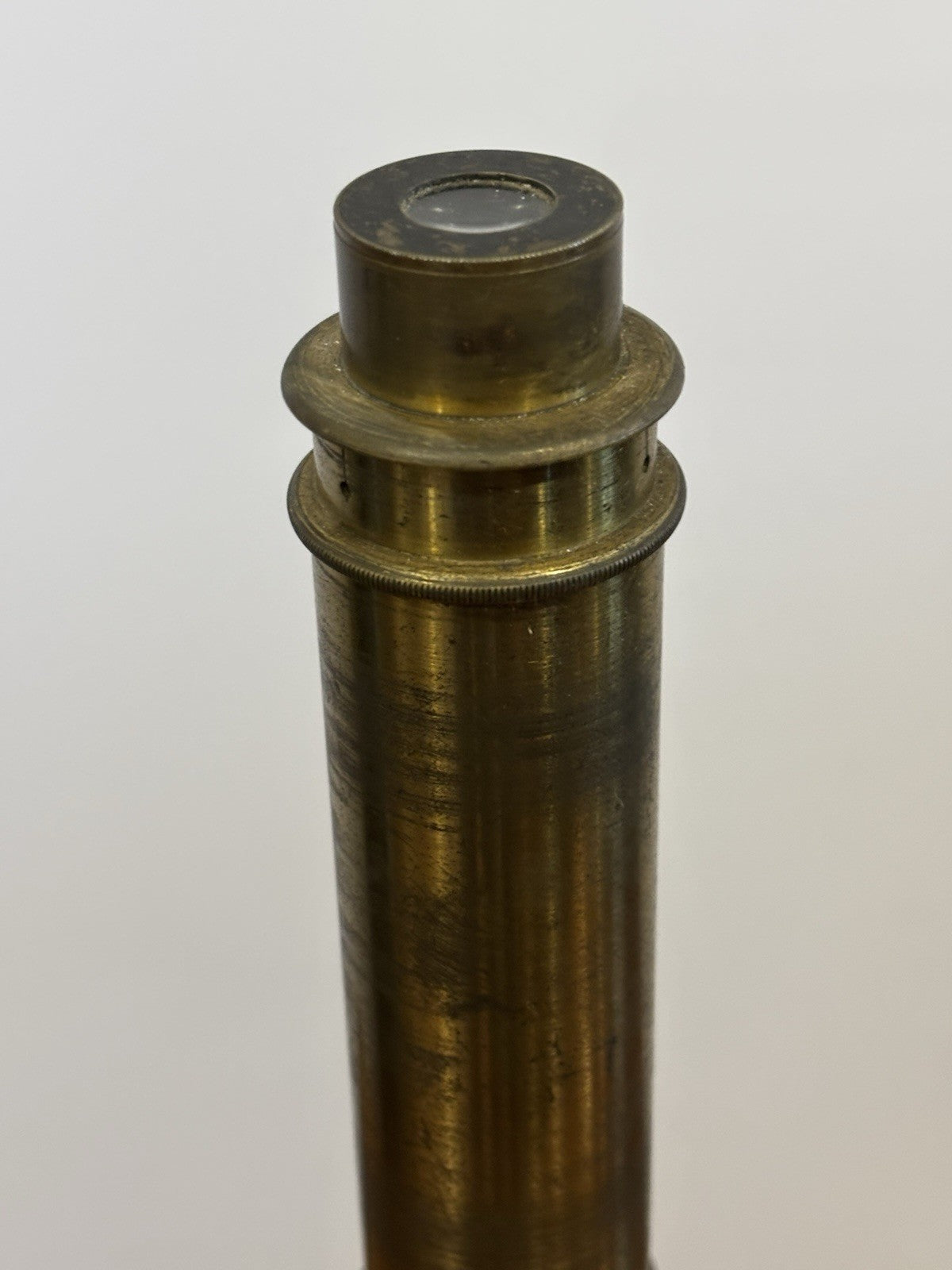 Antique Brass Monocular Microscope