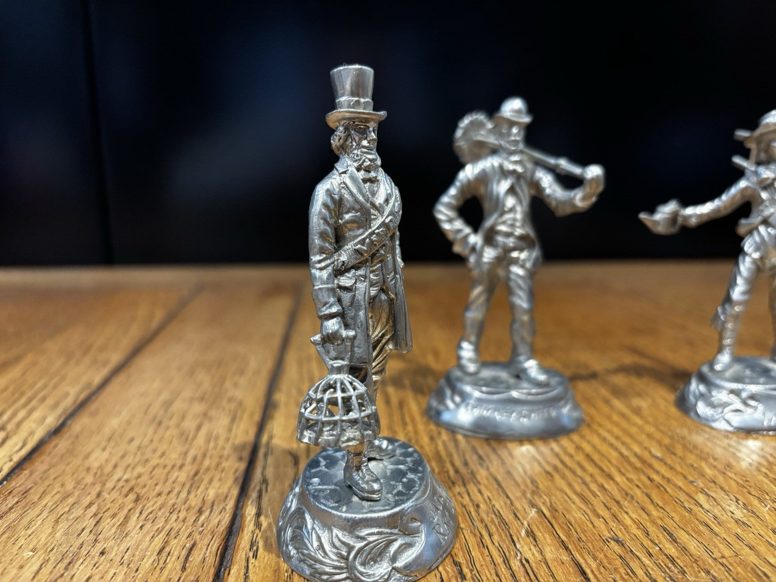 4 Dickensian Characters:- Chimney Sweep, Lamp Lighter, Rat Catcher, Muffin Man