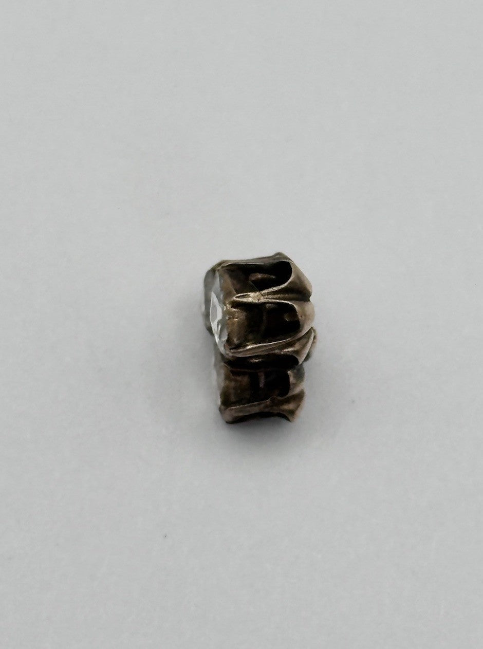 Antique Mine Cut Diamonds Set In 9ct Gold