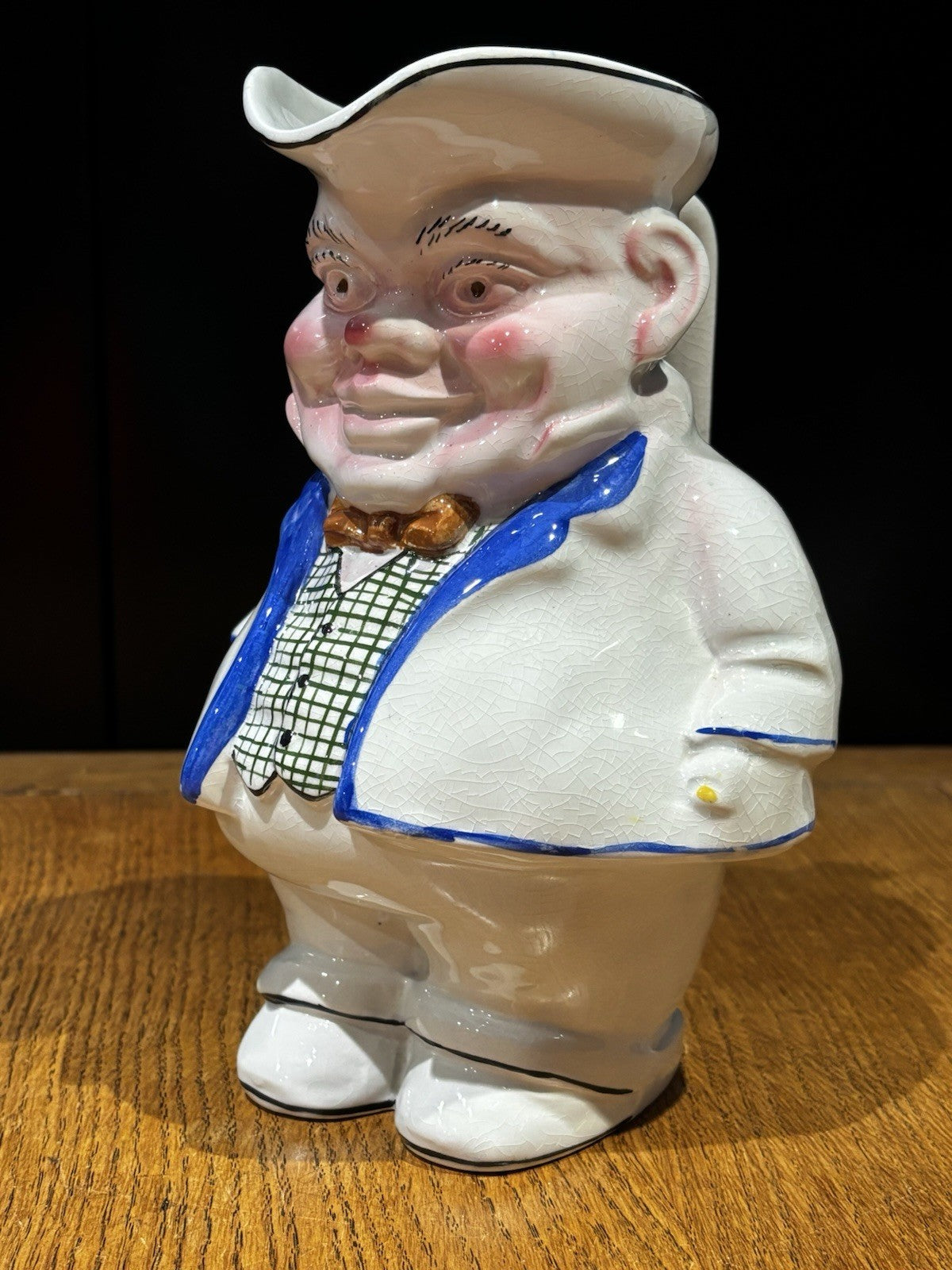 Antique Large John Bull Water / Ale Jug