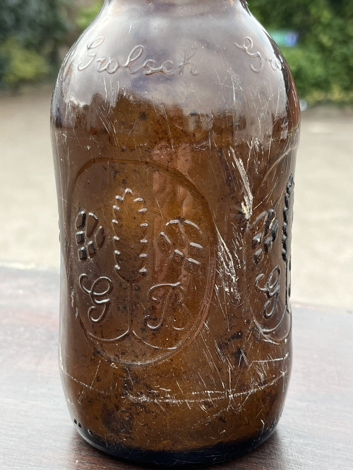 Antique Glass Bottle